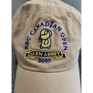 RBC Canadian Open Glen Abbey Oakville 2009 Golf Hat Imperial Tan OSFM